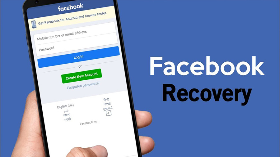 Recuperare account facebook